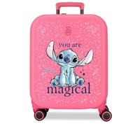 Joumma Disney You Are Magical Maleta de Cabina Fucsia 40x55x20 cms Rígido 3,22 kgs Cierre TSA Integrado ABS 3,22 kgs 37L Equipaje de Mano
