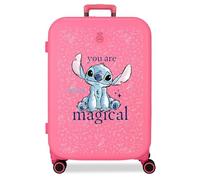 Joumma Disney You Are Magical Maleta Mediana Fucsia 48x70x28 cms Rígido 4,32 kgs Cierre TSA Integrado ABS 4,32 kgs 79L