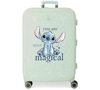 Joumma Disney You Are Magical Maleta Mediana Menta 48x70x28 cms Rígido 4,32 kgs Cierre TSA Integrado ABS 4,32 kgs 79L