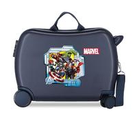 Joumma Marvel All Avengers Maleta Infantil Azul 50x38x20 cms Rígido 1,8 kgs Cierre de combinación Lateral ABS 1,8 kgs 38L Equipaje de Mano