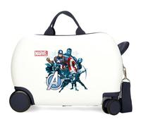 Joumma Marvel Avengers Legendary Maleta Infantil Blanco 45x31x20 cms Rígida ABS 24,6L 1,8 kgs 4 Ruedas Equipaje Mano