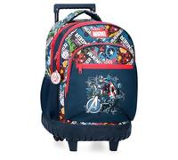 Mochila marvel compact 2r.avengers legendary azul Talla única