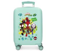 Joumma Marvel Dino-Webs Maleta de Cabina Azul 33x50x20 cms Rígido ABS Cierre de combinación Lateral 33L 2,35 kgs Equipaje de Mano