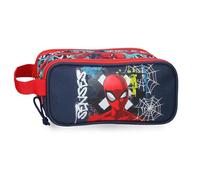 Joumma Marvel Grafity of Spiderman Estuche Triple Marino 22x10x9 cm Poliéster