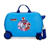 Joumma Marvel Power of 3 Maleta Infantil Azul 45x31x20 cms Rígida ABS 24,6L 1,8 kgs 2 Ruedas Equipaje Mano