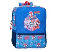Joumma Marvel Power of 3 Mochila Escolar Adaptable a Carro Azul 25x33x12 cms Poliéster 9,8L
