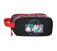 Marvel Joumma Shield Estuche Triple Negro 22x10x9 cms Poliéster L