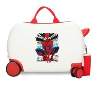 Joumma Marvel Spider-Man Urban Hero Maleta Infantil Blanco 45x31x20 cm Rígida ABS 24,6L 1,76kg 2 Ruedas Dobles Equipaje de Mano