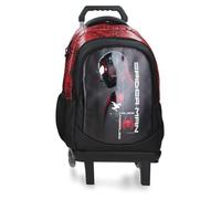 Joumma Marvel Spider Technology Mochila con Carro Portátil 15,6 pulgadas Negro 34x46x21 cm PVC 32,84L