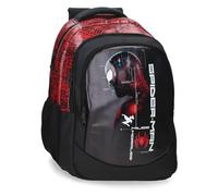 Joumma Marvel Spider Technology Mochila Escolar Doble Compartimento Portátil 15,6 pulgadas Negro 34x46x21 cm PVC 32,84L