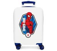 Joumma Marvel Spiderman Geo Maleta de Cabina Blanco 33x50x20 cms Rígido 2 kgs Cierre de combinación Lateral ABS 2 kgs 33L Equipaje de Mano