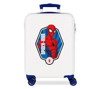 Joumma Marvel Spiderman Geo Maleta de Cabina Blanco 38x55x20 cms Rígido 2 kgs Cierre de combinación Lateral ABS 2 kgs 35L Equipaje de Mano