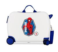 Joumma marvel Spiderman Geo Maleta Infantil Blanco 50x38x20 cms Rígido 1,8 kgs Cierre de combinación Lateral ABS 1,8 kgs 38L Equipaje de Mano