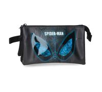 Joumma marvel spiderman is watching us estuche triple negro 22x12x5 cm