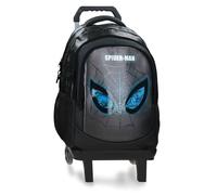 Joumma Marvel Spiderman Is Watching Us Mochila con Carro Portátil 15,6 pulgadas Negro 34x46x21 cm PVC 32,84L