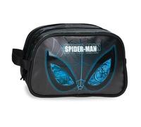 Joumma Marvel Spiderman Is Watching Us Neceser Dos Compartimentos Adaptable Negro 26x16x11 cm PVC