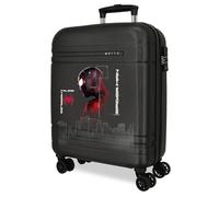 Joumma Marvel Spiderman Technology Maleta de Cabina Negro 40x55x20 cm Rígida ABS Cierre TSA 37L 2,8kg 4 Ruedas Dobles