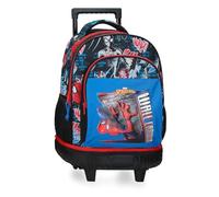 Joumma Marvel Spiderman Wall Crawler Mochila Compact 2 Ruedas Negro 32x45x21 cm Poliéster