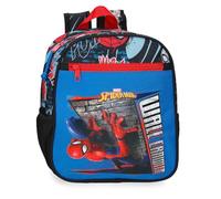 Joumma Marvel Spiderman Wall Crawler Mochila de Paseo Negro 23x28x10 cm Poliéster 6,44L