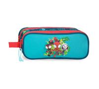 Joumma Marvel Spidey Dino-Webs Estuche Doble Marino 23x9x7 cm Poliéster