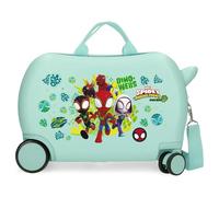 Joumma Marvel Spidey Dino-Webs Maleta Infantil Azul 45x31x20 cms Rígido 1,8 kgs ABS 1,8 kgs 24,6L Equipaje de Mano