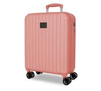 Joumma Movom Timber Maleta de Cabina Nude 40x55x20 cm Rígida ABS Candado combinación Integrado 37L 3,1kg 4 Ruedas Dobles Extensible Equipaje de Mano