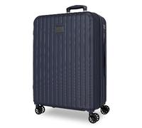 Joumma Movom Timber Maleta Grande Marino 53x78x31 cm Rígida ABS Candado combinación Integrado 108L 4,2kg 4 Ruedas Dobles