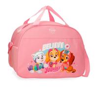 Joumma Paw Patrol La Patrulla Canina Believe in Yourself Bolsa de Viaje Rosa 40x28x22 cms Poliéster 24,64L