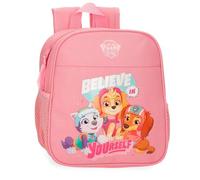 Joumma Paw Patrol La Patrulla Canina Believe in Yourself Mochila Preescolar Adaptable a Carro Rosa 21x25x10 cms Poliéster 5,25L