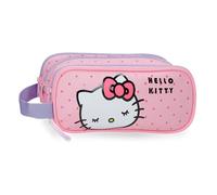 JOUMMA PORTATODO TRIPLE CON ASA HELLO KITTY BOWS 320027 HELLO KITTY BOWS 9x22x10 Cms.
