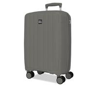 Joumma Roll Road Acadia Maleta de Cabina Antracita 35x55x22 cm Rígida Polipropileno Candado de combinación Integrado 38L 2,6kg 4 Ruedas Dobles Extensible Equipaje de Mano