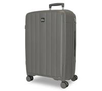 Joumma Roll Road Acadia Maleta Grande Antracita 53x75x29 cm Rígida Polipropileno Candado de combinación Integrado 105L 4,2kg 4 Ruedas Dobles