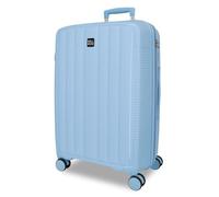 Joumma Roll Road Acadia Maleta Grande Azul Claro 53x75x29 cm Rígida Polipropileno Candado de combinación Integrado 105L 4,2kg 4 Ruedas Dobles