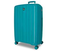 Joumma Roll Road Acadia Maleta Mediana Turquesa Verde 45x65x25 cm Rígida Polipropileno Candado de combinación Integrado 67L 3,4kg 4 Ruedas Dobles