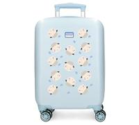 Joumma Roll Road Baby Pets Maleta de Cabina Azul 33x50x20 cms Rígido 2 kgs Cierre de combinación Lateral ABS 2 kgs 33L Equipaje de Mano