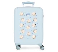 Joumma Roll Road Baby Pets Maleta de Cabina Azul 38x55x20 cms Rígido 2 kgs Cierre de combinación Lateral ABS 2 kgs 34L Equipaje de Mano