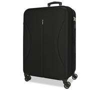 Joumma Roll Road Formentera Maleta Grande Negro 52x75x27 cm Rígida ABS Candado combinación Integrado 97L 4,3kg 4 Ruedas Dobles