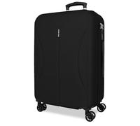 Joumma Roll Road Formentera Maleta Mediana Negro 46x65x24 cm Rígida ABS Candado combinación Integrado 56L 3,45kg 4 Ruedas Dobles