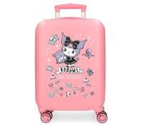 Joumma Sanrio Kuromi Fortune Telling Maleta de Cabina Negro 33x50x20 cms Rígido 2,35 kgs Cierre de combinación Lateral ABS 2,35 kgs 33L Equipaje de Mano