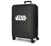 Joumma Star Wars Black Maleta Mediana Negro 48x65x27 cms rígida 3,5 kgs Cierre TSA Integrado ABS 3,5 kgs 72L Extensible