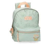 Joumma Star wars Grogu Mochila de Paseo Verde 22x28x10 cms Poliéster 6,16L