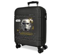 Joumma Star wars Storm Trooper Maleta de Cabina Negro 40x55x20 cm Rígida ABS Cierre TSA 37L 2,8kg 4 Ruedas Dobles
