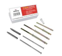 JOUNJIP Kit de extensión de bloqueo mecánico: (2) husillos de 87 mm (2) husillos de 135 mm, (2) tornillos M5 de 100 mm, (4) extensiones de tornillo