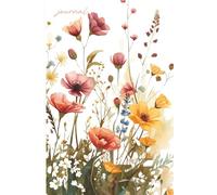 Journal: A Beautiful Floral Lined Notebook to Organize Your Thoughts