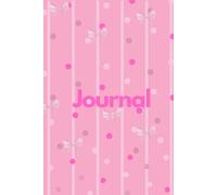 Journal: A Cute Pink , Polka Dot & Bow - Themed "6x9" in Size with 250 Pages