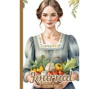 Journal: A Soft Watercolor Harvest-Themed Notebook for Mindful Living & Creative Writing 120 Ruled Pages 6x9"