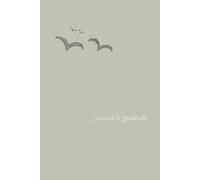 JOURNAL and GRATITUDE A Daily Christian guide for Women, Men, Teens and Youth: 6-month diary, Weekly Biblical Verses for Reflecting on God’s Blessings ... a Thankful Heart, Simple Minimalist Design
