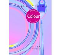 Journal: Bright-Style Colorful Blank Recipe (ZSDV STUDIO Cooking by Colour)