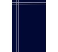 Journal by Allegri Colori - Dark blue cover with gray straight lines - unisex - 124 pages