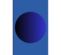 Journal by Allegri Colori - Light Blue Cover with Blue Circle - Unisex - 124 Pages